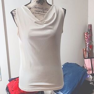 Express vintage white sleeveless top